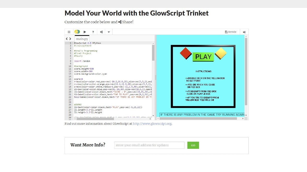 An image of a the project. Click to view the project.